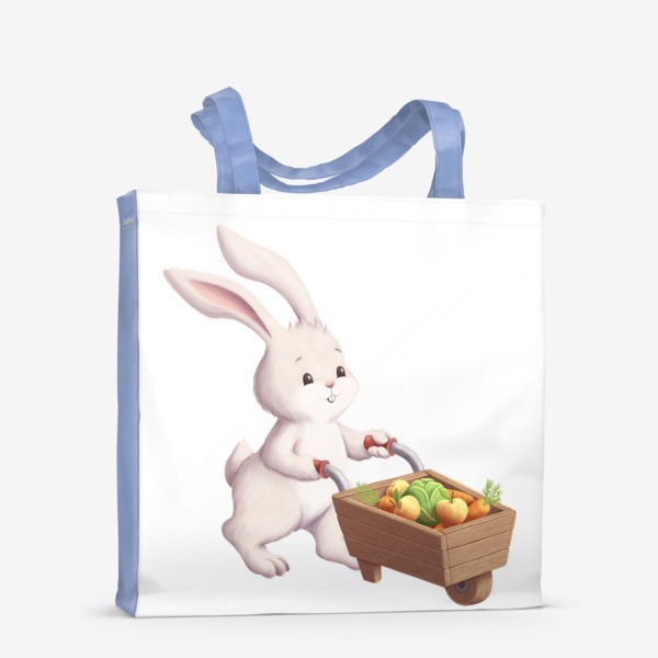 Сумка-шоппер «Кролик и урожай»