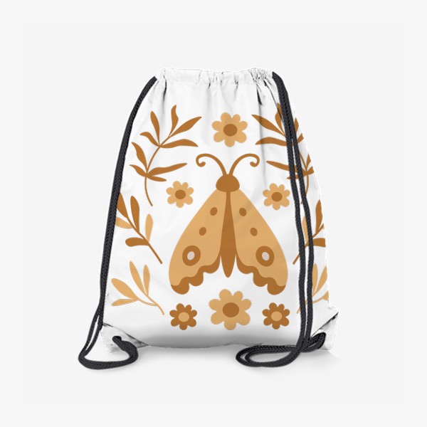 Рюкзак «Бохо бабочка природа йога»