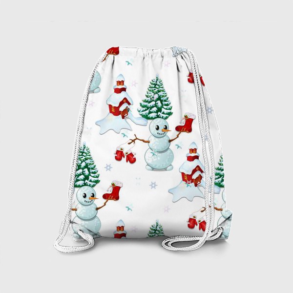 Рюкзак «Снеговики»