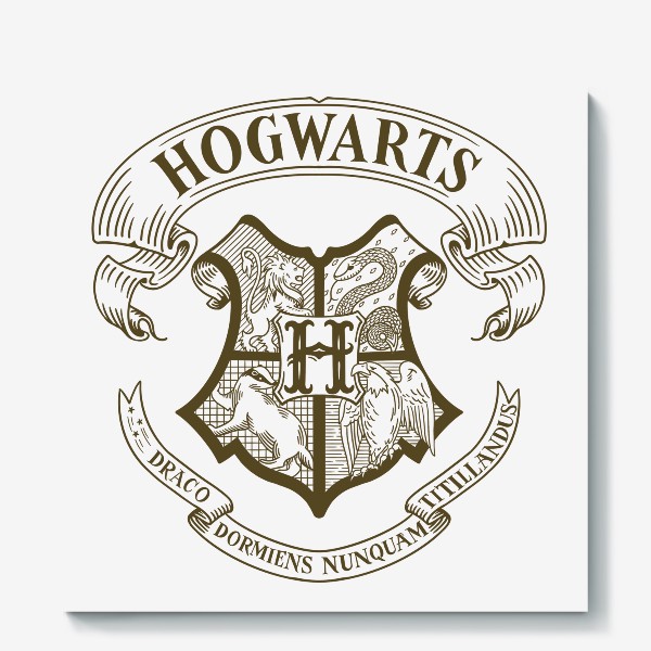 Холст «Hogwarts. Harry Potter»