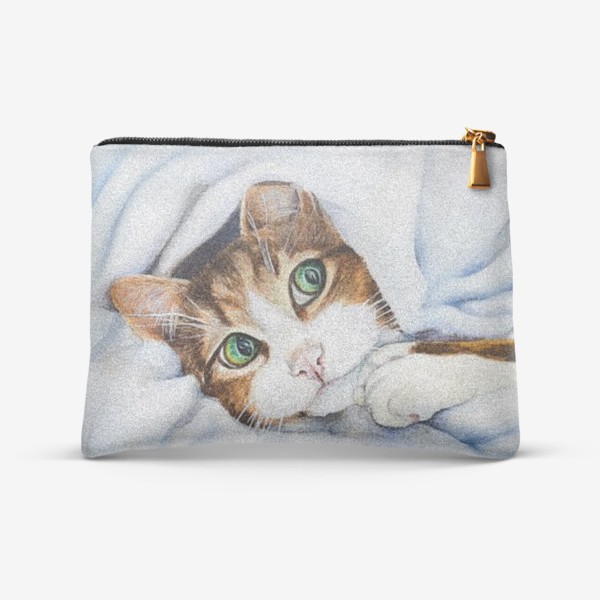 Косметичка «Кот под одеялом»