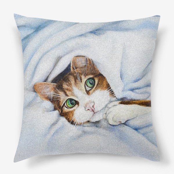Подушка «Кот под одеялом»