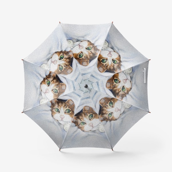 Зонт «Кот под одеялом»