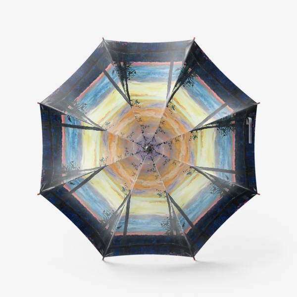 Зонт «Закат на веранде»