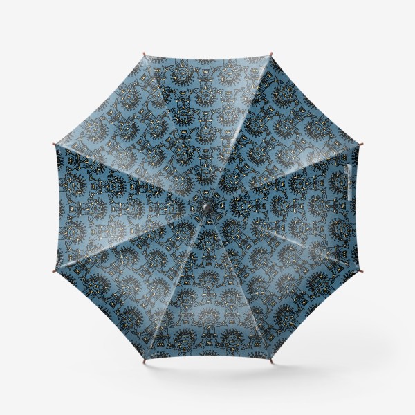 Зонт «Синий мексиканский идол»