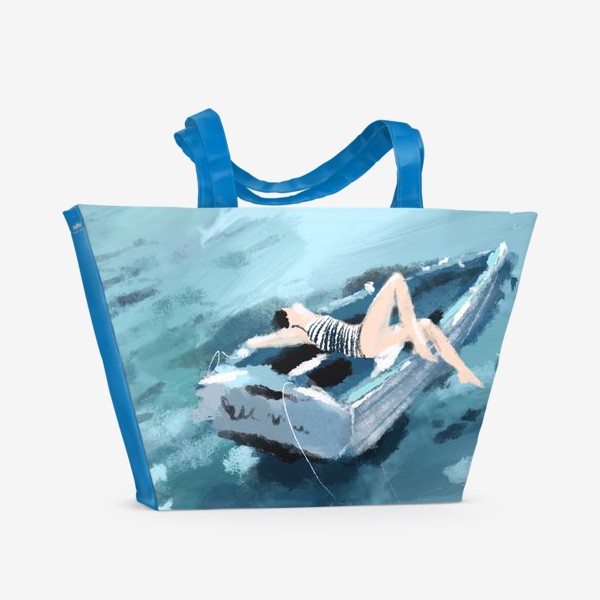 Пляжная сумка «Море внутри»