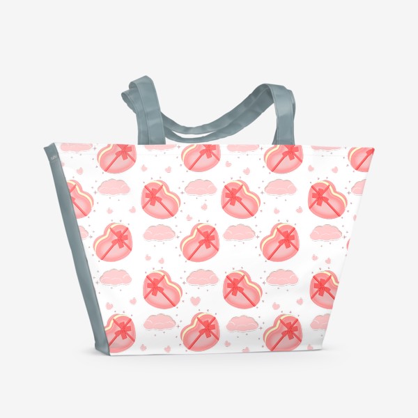 Пляжная сумка «Подарок в воздушном стиле»