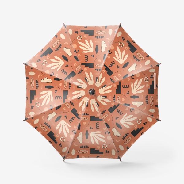 Зонт «Абстрактные наскальные рисунки»