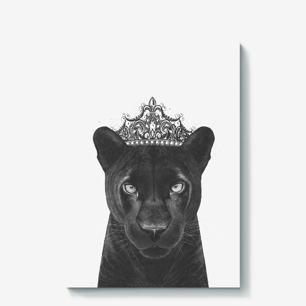 Холст «Королева черная пантера»