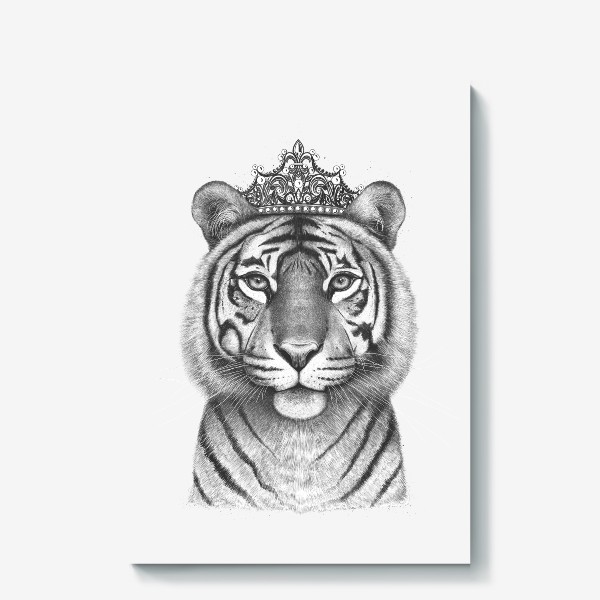 Холст «Королева тигрица»
