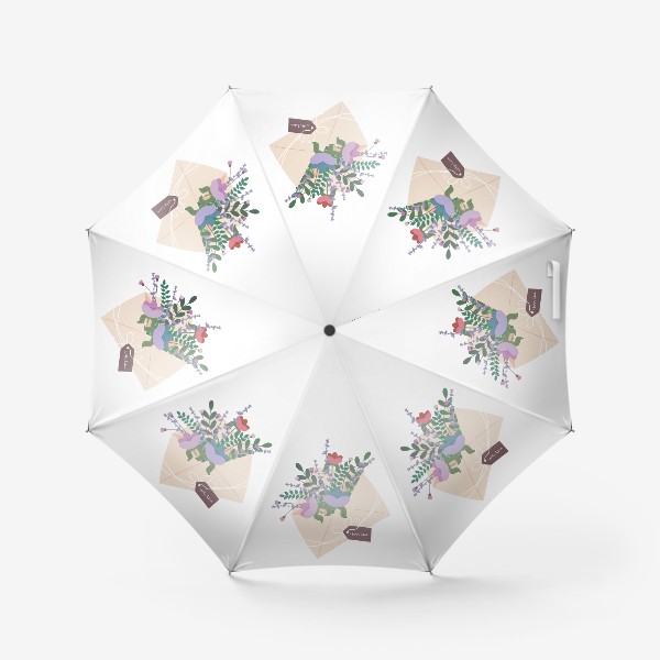 Зонт «Цветочный конверт»