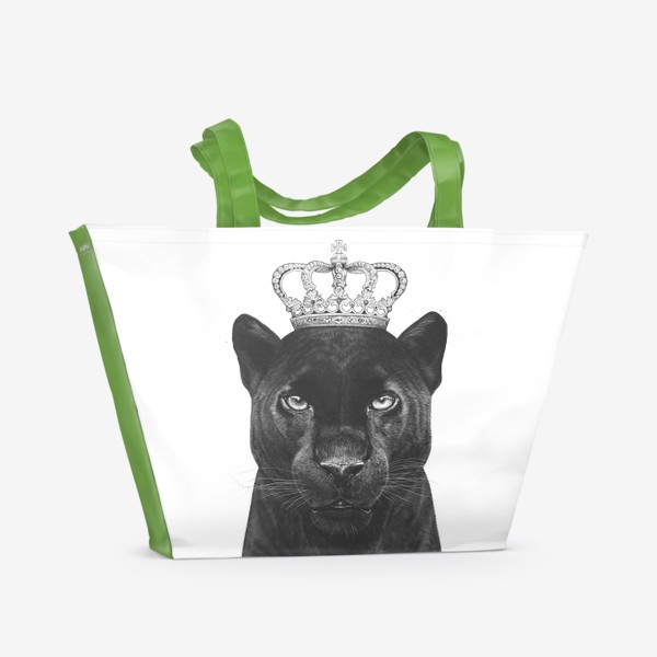 Пляжная сумка «Король черная пантера»