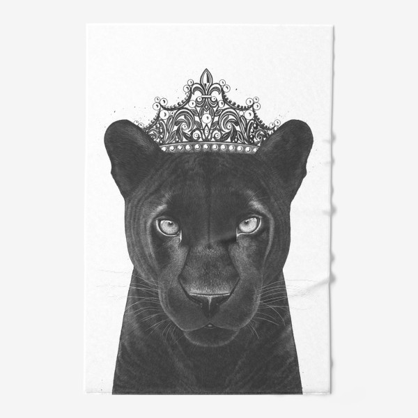 Полотенце «Королева черная пантера»