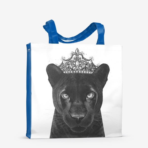 Сумка-шоппер «Королева черная пантера»