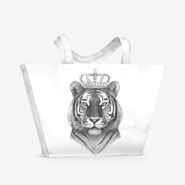 Пляжная сумка «Король тигр»