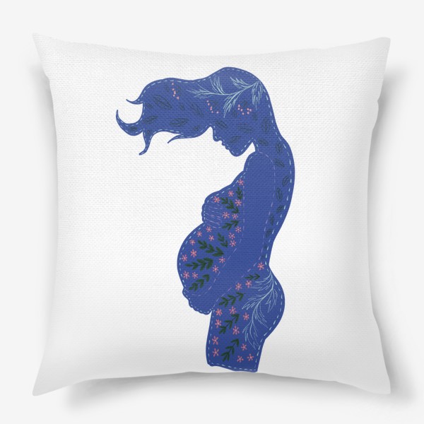 Подушка «Беременная девушка. В ожидании малыша»