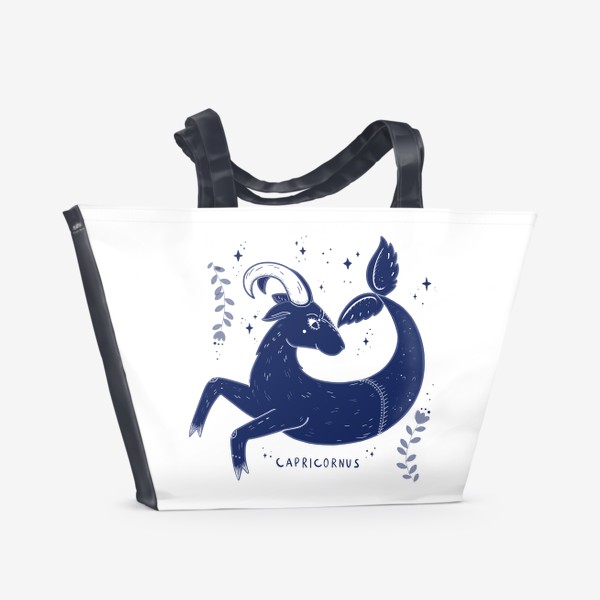 Пляжная сумка «Знак Зодиака Козерог Capricorn»