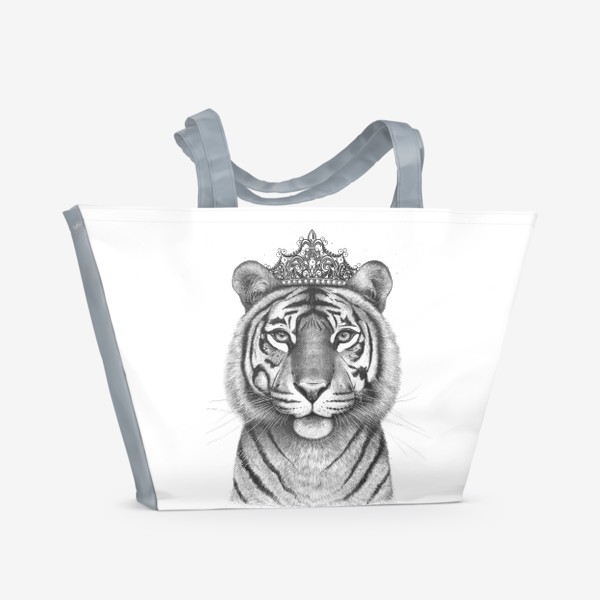 Пляжная сумка «Королева тигрица»