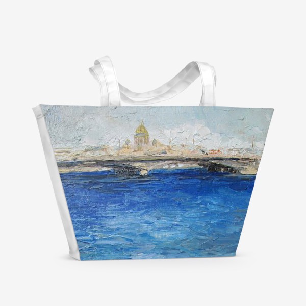 Пляжная сумка «Синяя Нева»