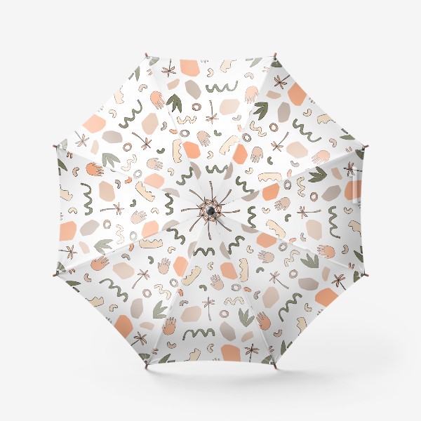 Зонт «Милый абстрактный паттерн с пальмами»