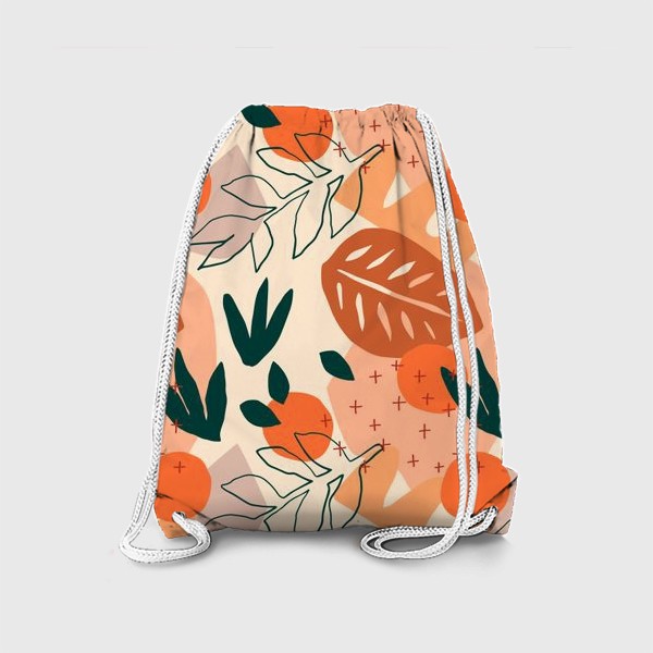 Рюкзак «Апельсины и листья»