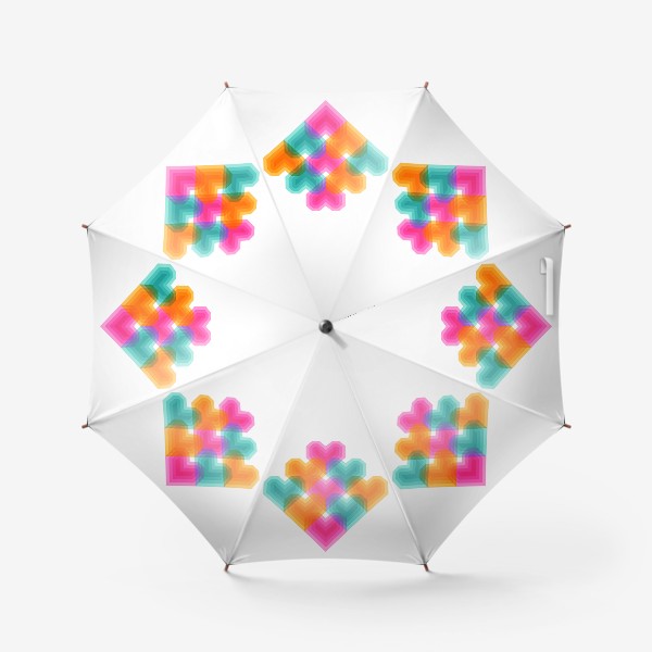 Зонт «Геометрия сердца»