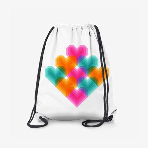 Рюкзак «Геометрия сердца»