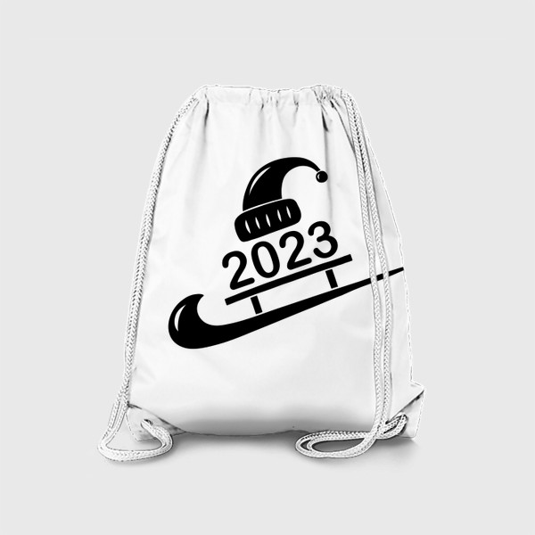Рюкзак «2023 год врывается к нам на санях»