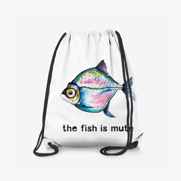 Рюкзак «The fish is mute Рыба нема»