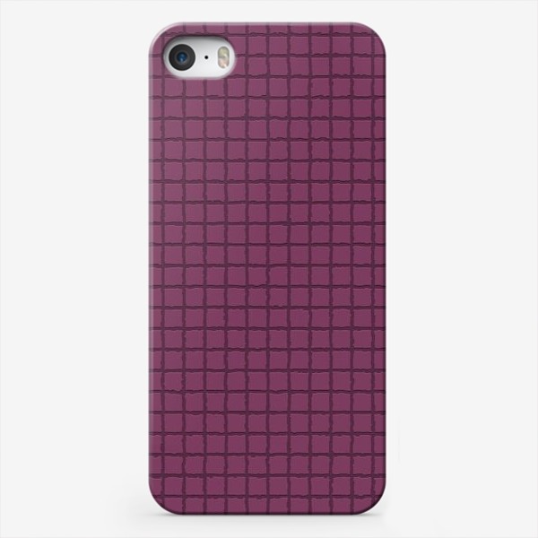 Чехол iPhone «фиолетовая мозаика»