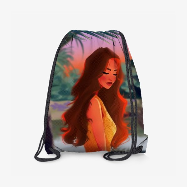 Рюкзак «Мультяшная девушка с рыжими волосами»
