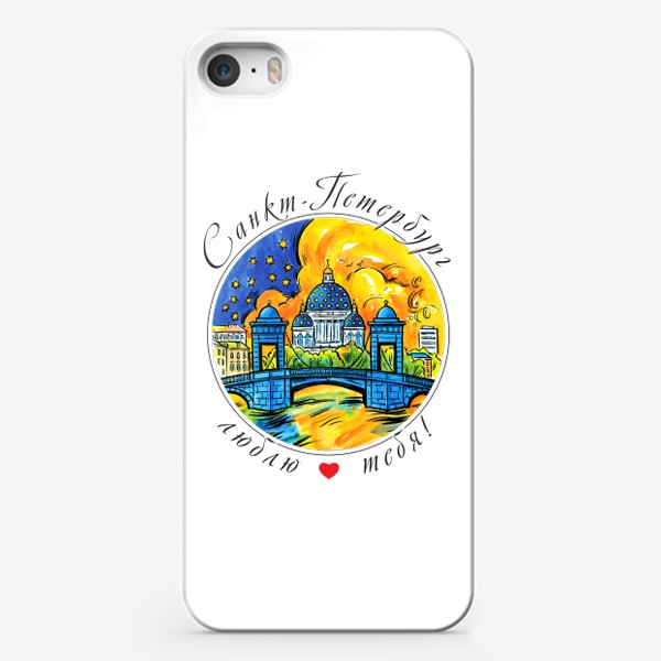 Чехол iPhone «Санкт-Петербург, Троицкий Собор»