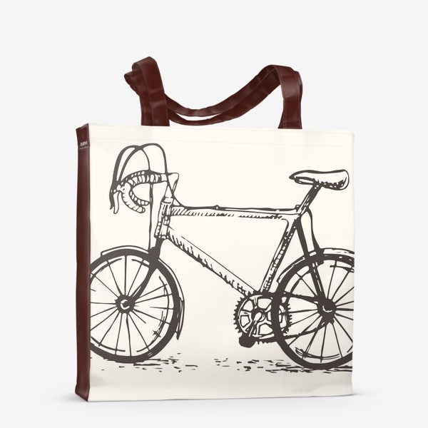 Сумка-шоппер «Велосипед»