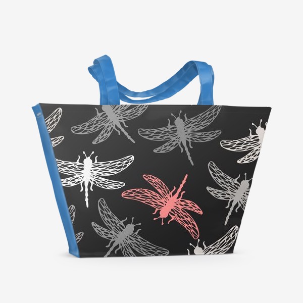 Пляжная сумка «Стрекозы»