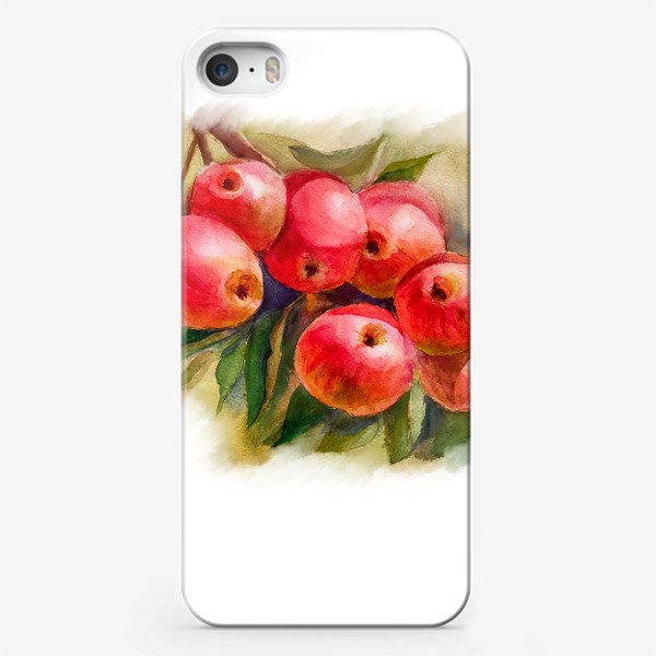 Чехол iPhone &laquo;Розовые Яблоки&raquo;