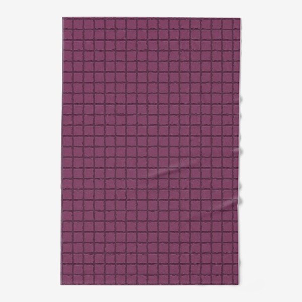 Полотенце «фиолетовая мозаика»