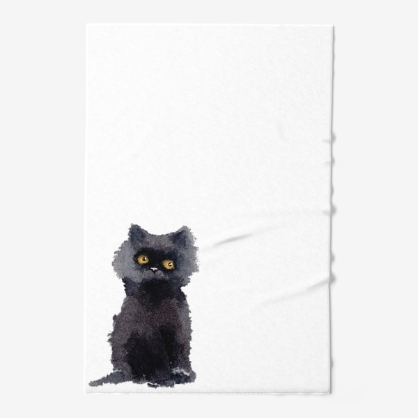 Полотенце &laquo;Черный кот&raquo;