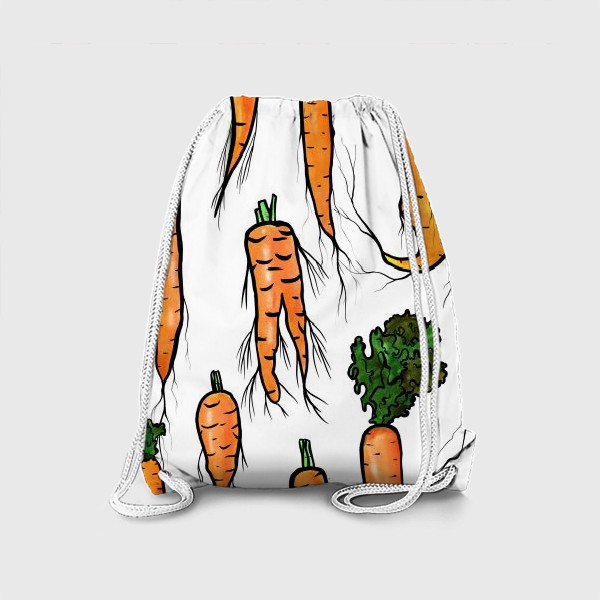 Рюкзак &laquo;Яркие сочные морковки&raquo;