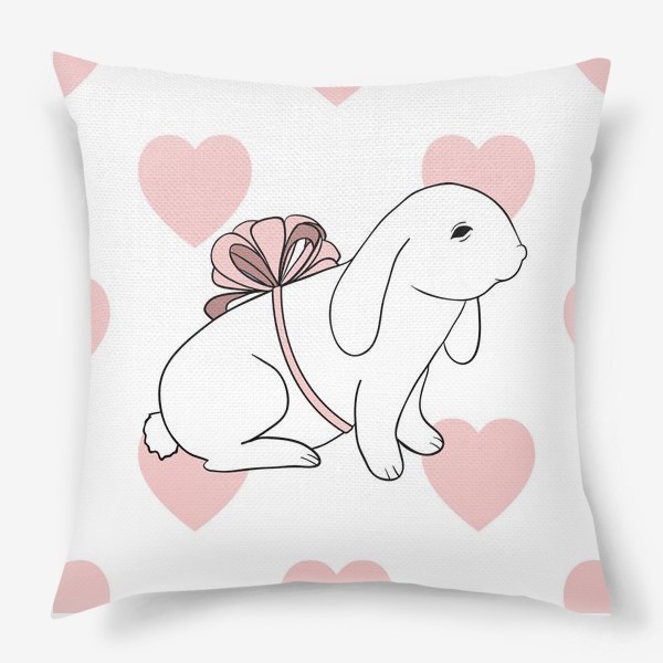 Подушка «Кролик для девочки»