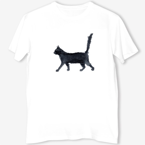 Футболка &laquo;Черный кот&raquo;