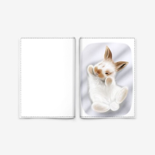Обложка для паспорта «Кролик»