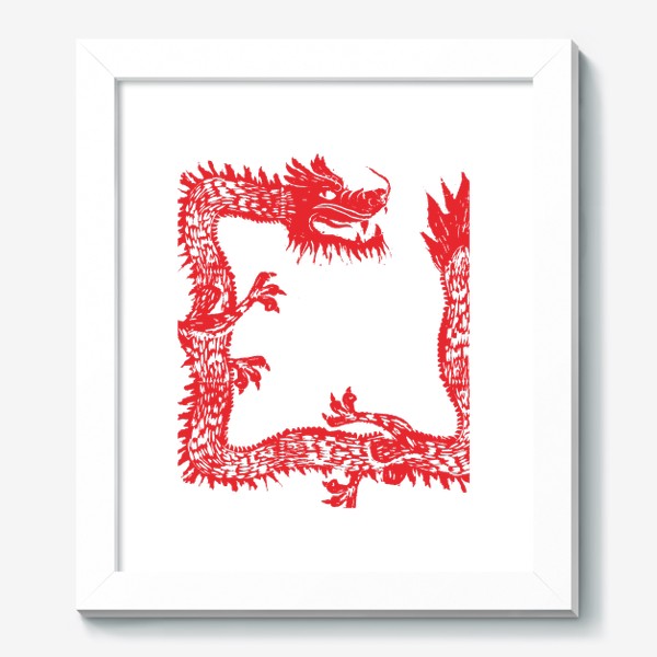 Картина «Красный дракон»