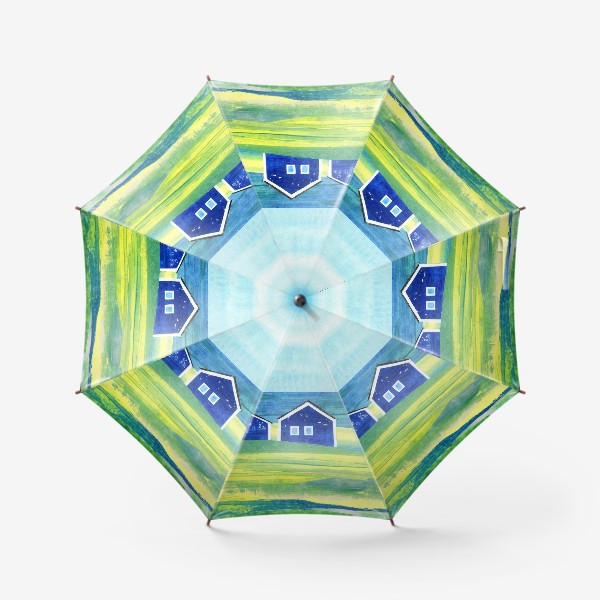 Зонт «домики3»