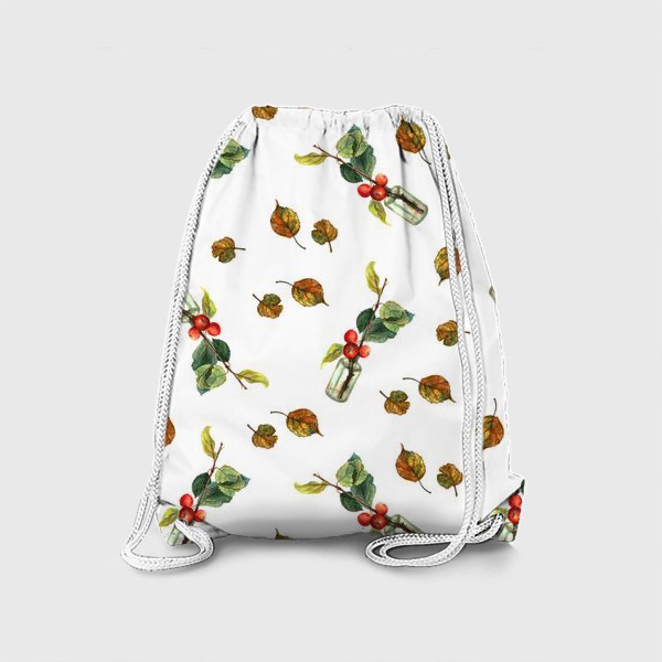 Рюкзак «Акварельные яблочки. Яблочный букет»
