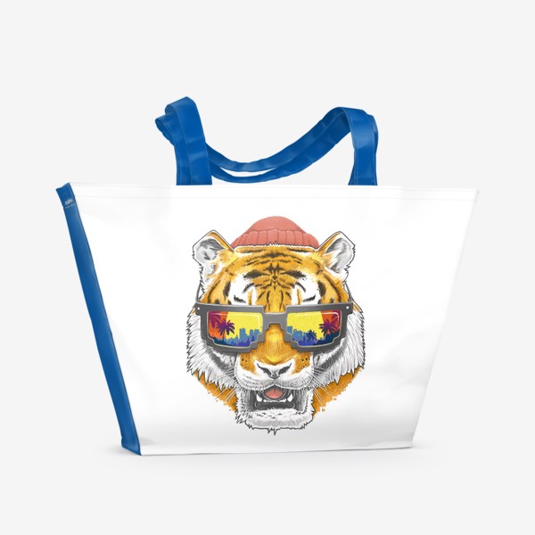 Пляжная сумка «Cool tiger»