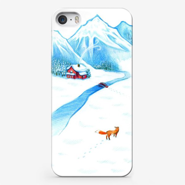 Чехол iPhone «Зимний пейзаж»