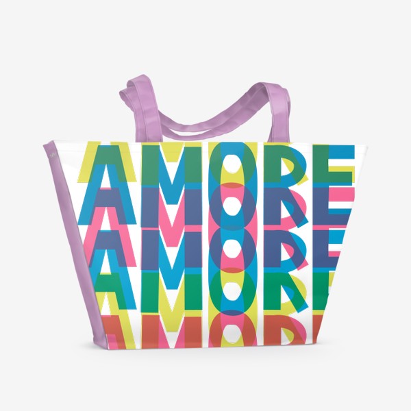 Пляжная сумка «AMORE»