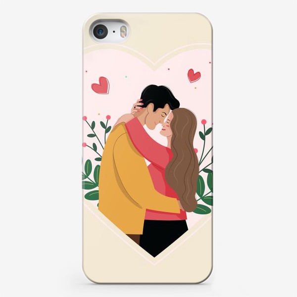 Чехол iPhone «Влюбленная парочка 1»