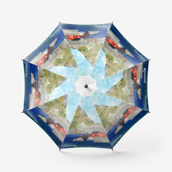 Зонт «домики5»