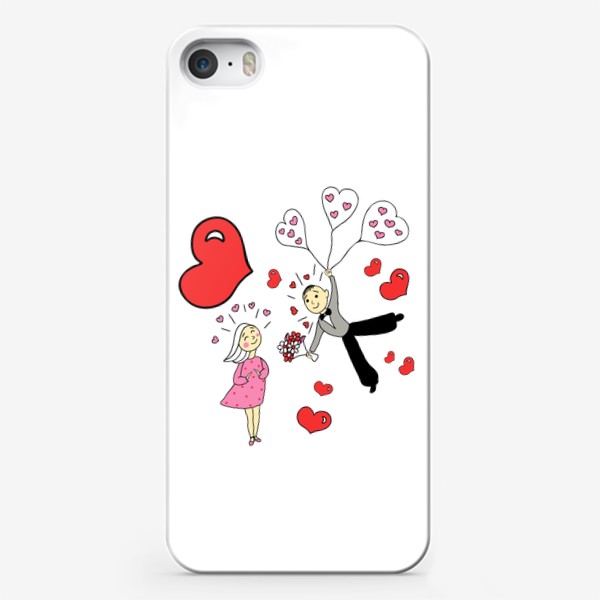 Чехол iPhone «Влюбленные. Подарок на день всех влюбленных»
